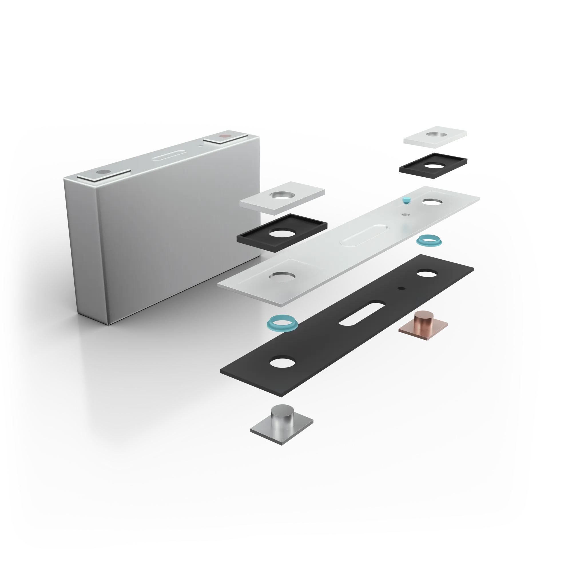 Battery Explode View