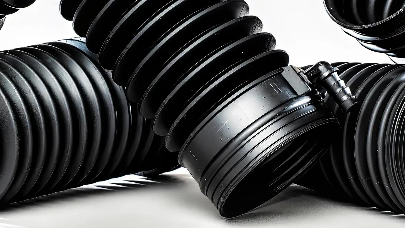 A focus on the Trelleborg's rack and pinion boots with aspirator, engineered to manage airflow between both boots and steering system.