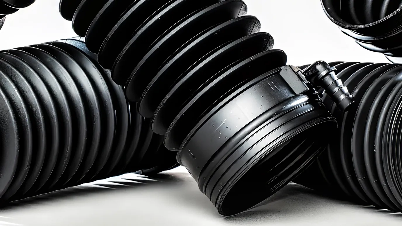 A focus on the Trelleborg's rack and pinion boots with aspirator, engineered to manage airflow between both boots and steering system.